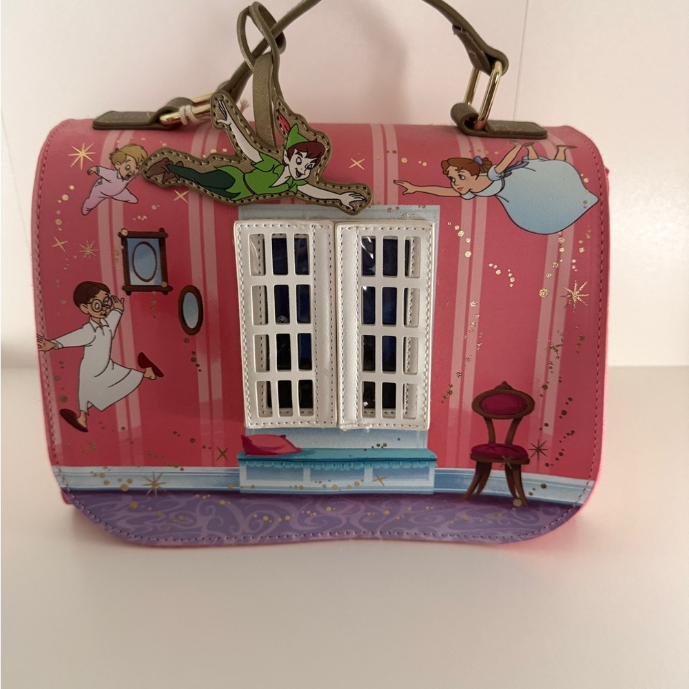 Loungefly Disney Peter Pan 70th Anniversary Window Crossbody Bag